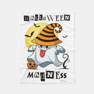 Halloween Ghost Pumpkin S For Men Fleece Blanket