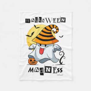 Halloween Ghost Pumpkin S For Men  Fleece Blanket