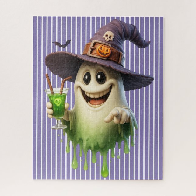 Halloween Ghost Puzzle (Vertical)