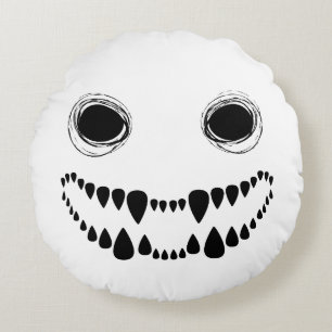 Halloween Ghost Round Pillow
