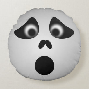 HALLOWEEN GHOST ROUND PILLOW