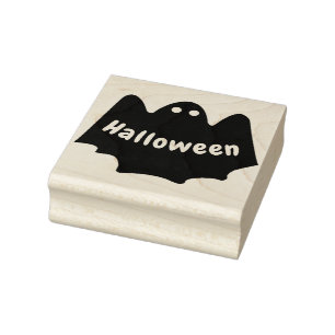 Halloween Ghost Rubber Stamp