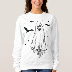 Halloween Ghost Shirt, Cute Ghost Halloween Sweatshirt