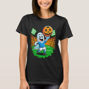 Halloween Ghost Soccer Player  T-Shirt