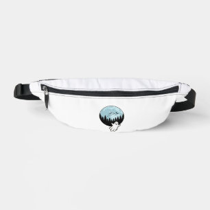 Halloween Ghost Spooky Forest Moon Vintage_1 Fanny Pack