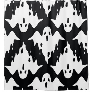 Halloween Ghost Spooky Seamless Pattern