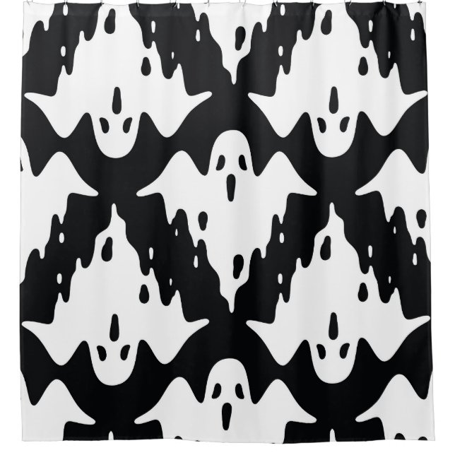 Halloween Ghost Spooky Seamless Pattern (Front)