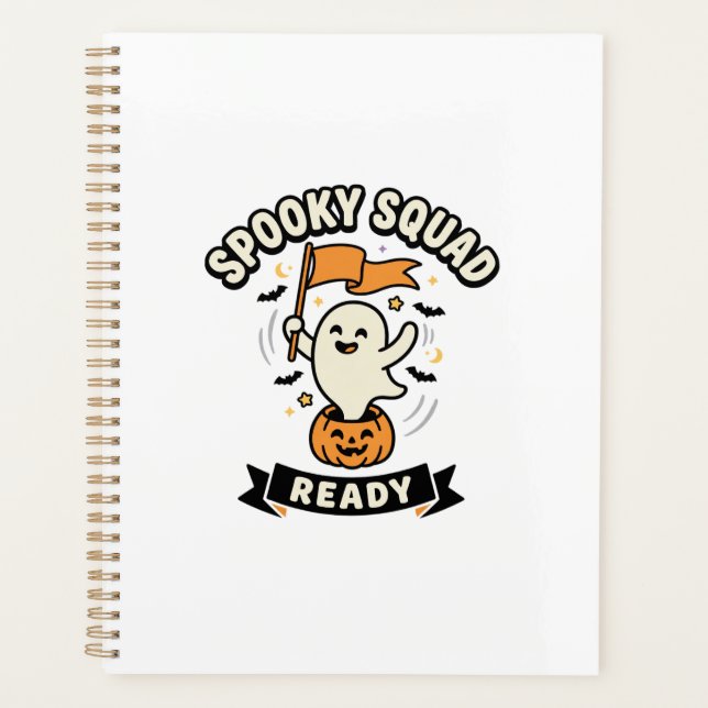 Halloween Ghost Squad Planner (Front)