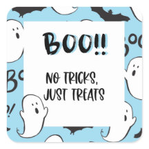 Halloween Ghost Sticker 