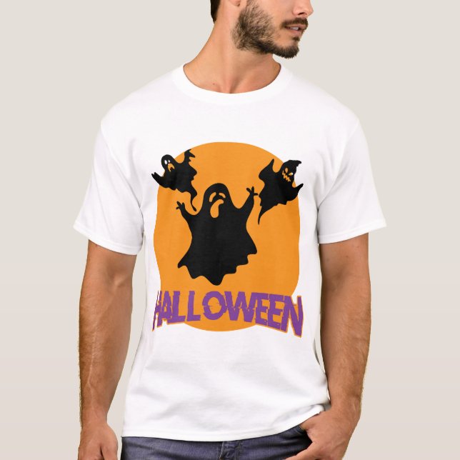 Halloween ghost T-Shirt (Front)