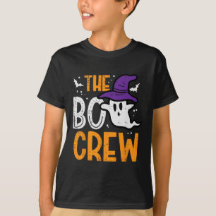 Halloween Ghost The Boo Crew Costume Matching Wome T-Shirt