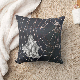 Halloween Ghost Throw Pillow