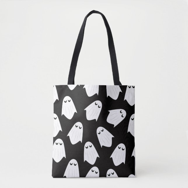 Halloween Ghost Tote Bag (Front)