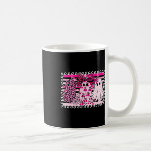 Halloween Ghost Trio With Ribbons And Bows Breast Coffee Mug