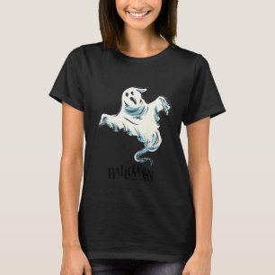 Halloween Ghostly Phantom Sckary Look Nice T-Shirt