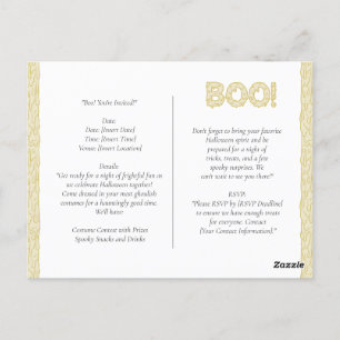Halloween Ghostly Postcard