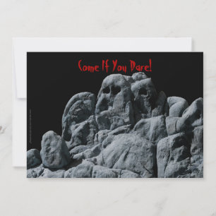 Halloween Ghostly Rocks Invitation
