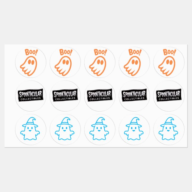 Halloween ghosts (Sheet)