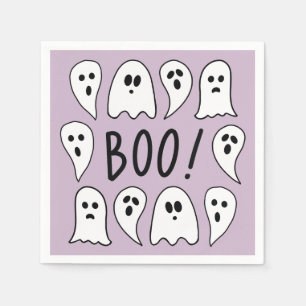 Halloween Ghosts Boo Napkin