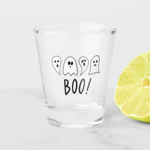 Halloween Ghosts Boo Shot Glass