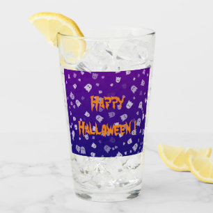 Halloween Ghosts Glass