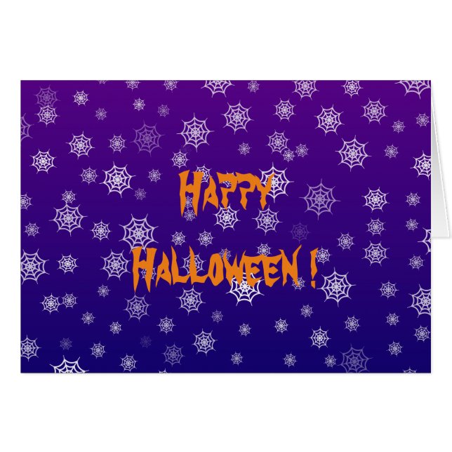Halloween - Ghosts Greeting Card (Front Horizontal)