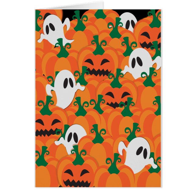Halloween Ghosts Haunted Pumpkin Patch (Front)
