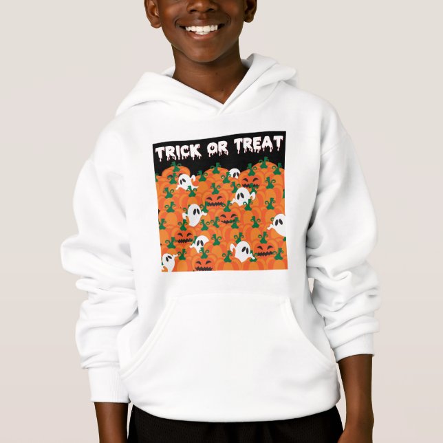 Halloween Ghosts Haunted Pumpkin Patch (Front)