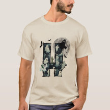 Halloween ghosts men's t-shirt