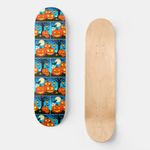 Halloween Ghosts, Pumpkins, Bats Skateboard