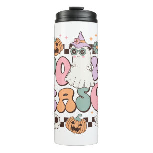 Halloween Ghosts Spooky Season Thermal Tumbler