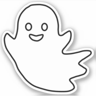 Halloween Ghosts Sticker