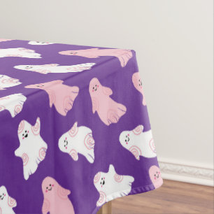 Halloween ghosts tablecloth