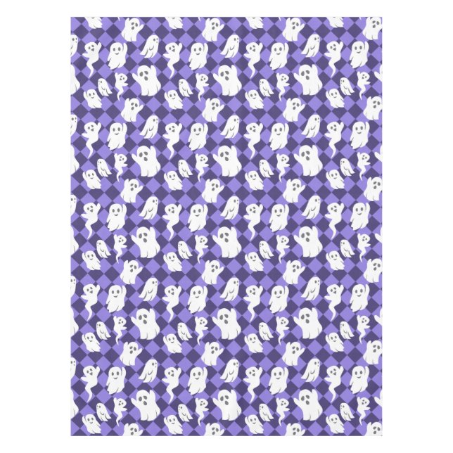 Halloween Ghosts Tablecloth (Front)