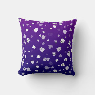 Halloween Ghosts Throw Pillow