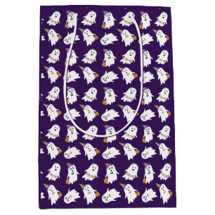 Halloween Ghosts Trick Or Treat Medium Gift Bag