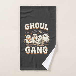 Halloween Ghoul Gang Hand Towel