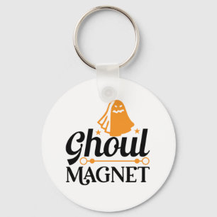 Halloween Ghoul Magnet Birthday Keychain