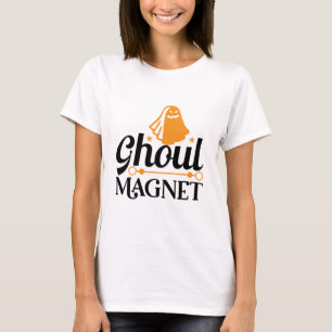 Halloween Ghoul Magnet Birthday T-Shirt