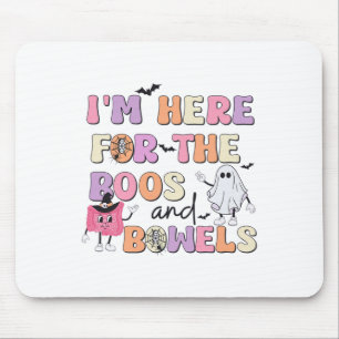 Halloween Gi Nurse Boos And Bowels Colonoscopy End Mouse Pad