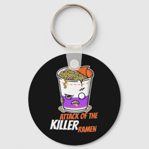 Halloween Gift Attack Of The Ramen Keychain