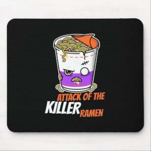 Halloween Gift   Attack Of The Ramen Mouse Pad