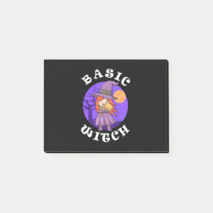 Halloween Gift   Basic Witch Post-it Notes