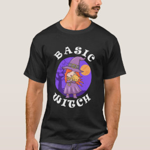 Halloween Gift Basic Witch T-Shirt
