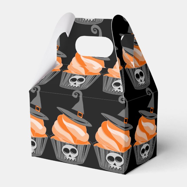 halloween gift basket favor box (Front Side)