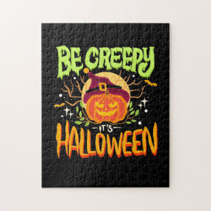 Halloween Gift   Be Creepy It Is Halloween Jigsaw Puzzle