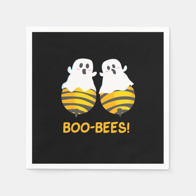 Halloween Gift | Boo Bees Napkin (Front)