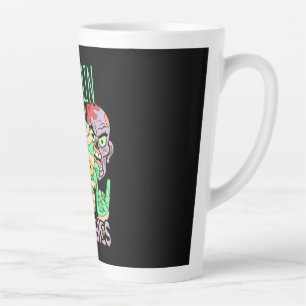 Halloween Gift Chillin With My Friends Latte Mug
