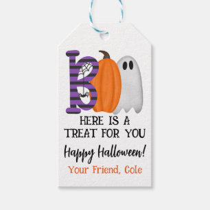 Halloween Gift Favour Tag