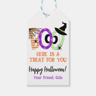 Halloween Gift Favour Tag